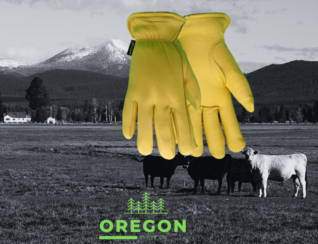 Leather online mechanics gloves