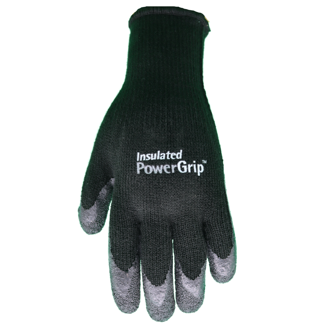 TA301B INSULATED POWERGRIP®, 10 Gauge Poly/Cotton Knit Liner, Sizes S-XL, Sold by Pair