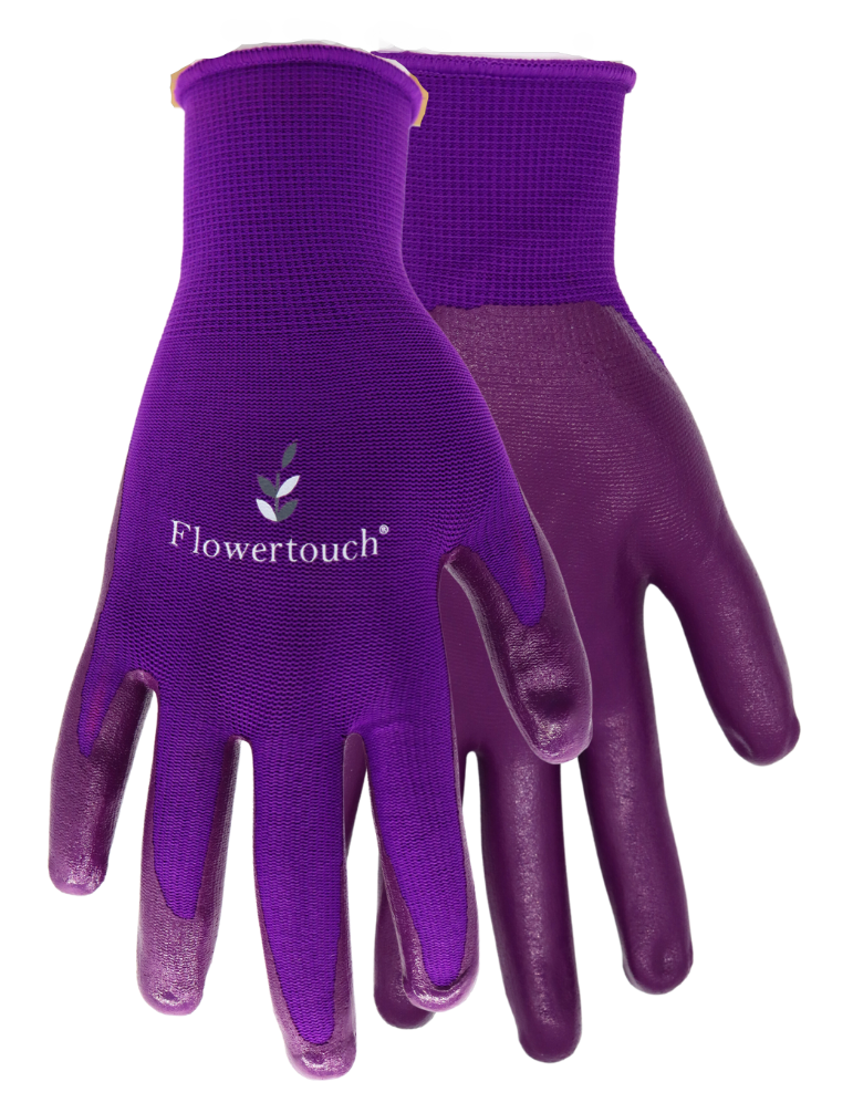 nitrile gloves gardening Red Steer A369 Flowertouch® Nitrile Palm Garden Gloves – Lightweight G – Oregon Glove Company