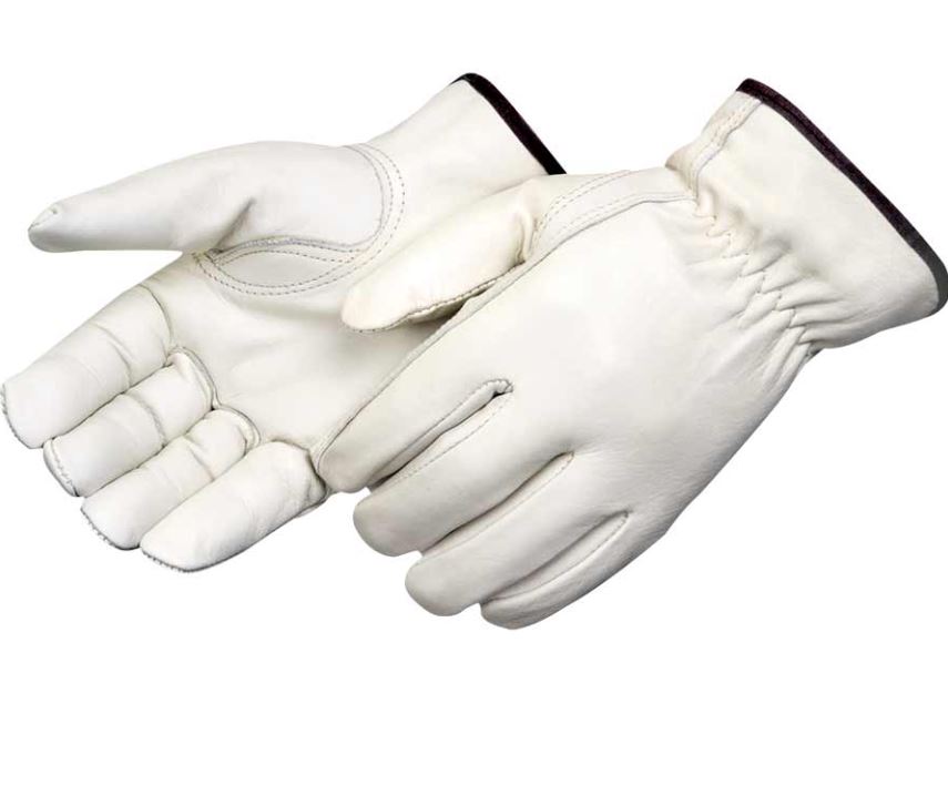 6147 Leather Drivers Gloves Economy Grain Cowhide Driver with Keystone Thumb