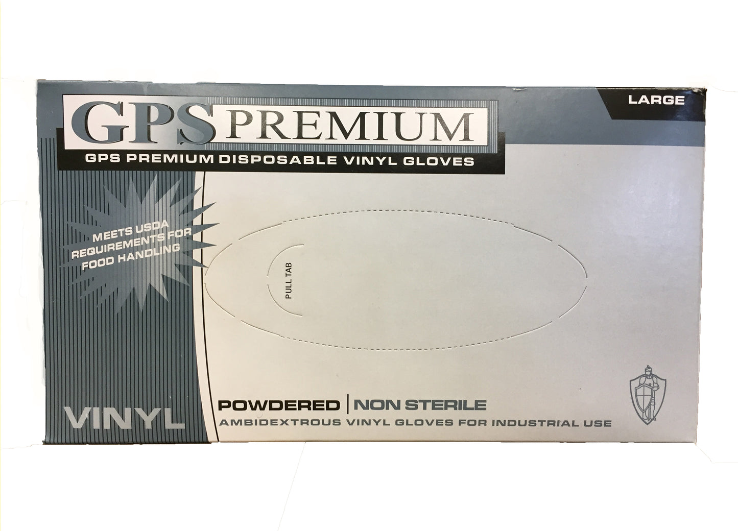 703 GPS PREMIUM VINYL INDUSTRIAL - 4 MIL - POWDERED - 100/BOX - BOX