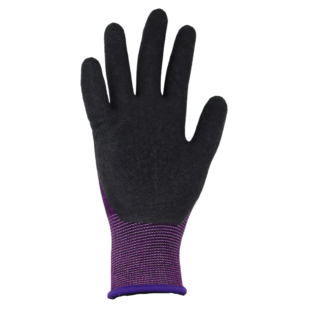 TA206 FLOWERTOUCH® PURPLE NATURAL RUBBER-KNIT - XS/S & M/L - PAIR