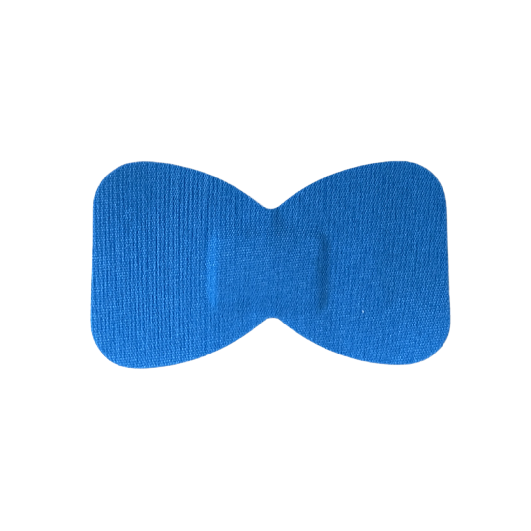 Fingertip Bandage 1 3/4" X 3", Blue Metal Detectable - 25/Box