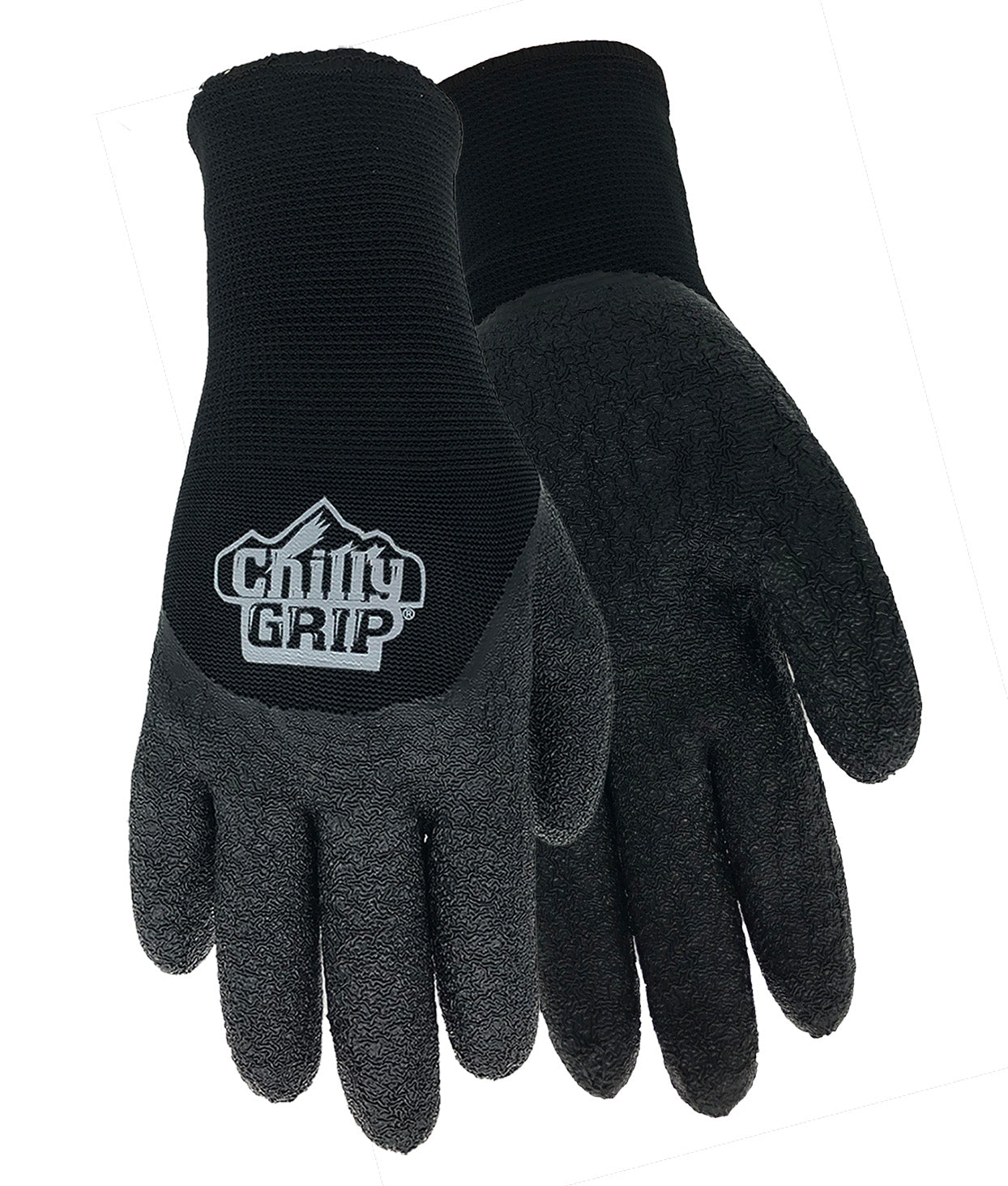 Red Steer Chilly Grip A328 Water Resistant Thermal Lined 3/4 Dip Rubber Palm, Sizes S-XXL, Sold By Pair