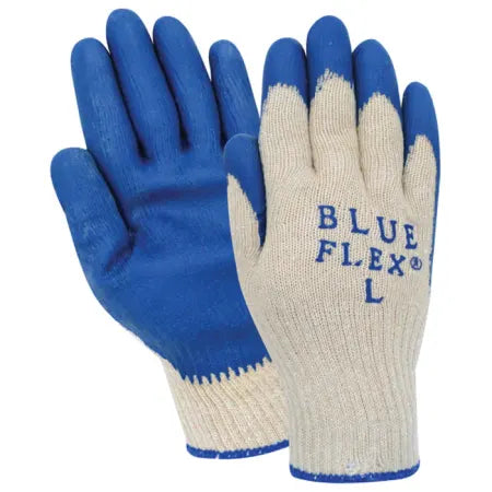 TA377 BLUEFLEX ECONOMY BLUE RUBBER PALM - 10 GAUGE - PAIR