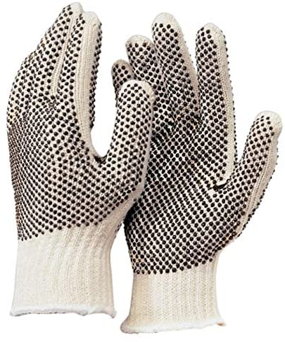 1139 Cotton String Knit Double Sided Dots, Reversible, Black PVC Dots, –  Oregon Glove Company