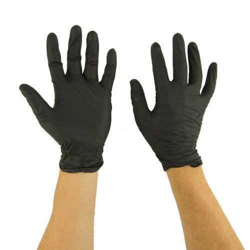 70000 BLACK DIESEL™ BLACK NITRILE - POWDER FREE - 4 MIL - 100/BOX - BOX