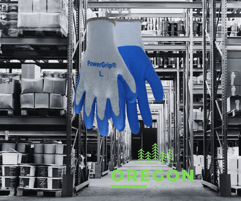 PowerGrip Rubber Palm Gloves