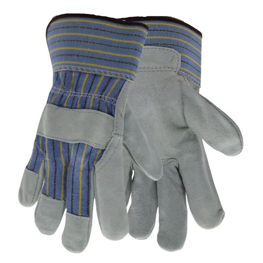 Red Steer 13163 Suede Cowhide Work Gloves – Safety Cuff, Wing Thumb (S–XL)