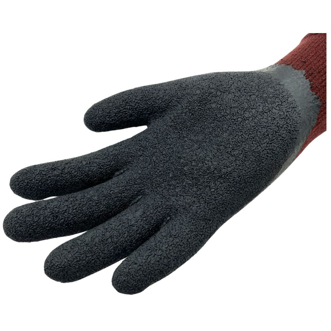 TA301BG Insulated Powergrip Women's Gloves, 10 Gauge Burgundy, Sizes S-L, Sold by Pair