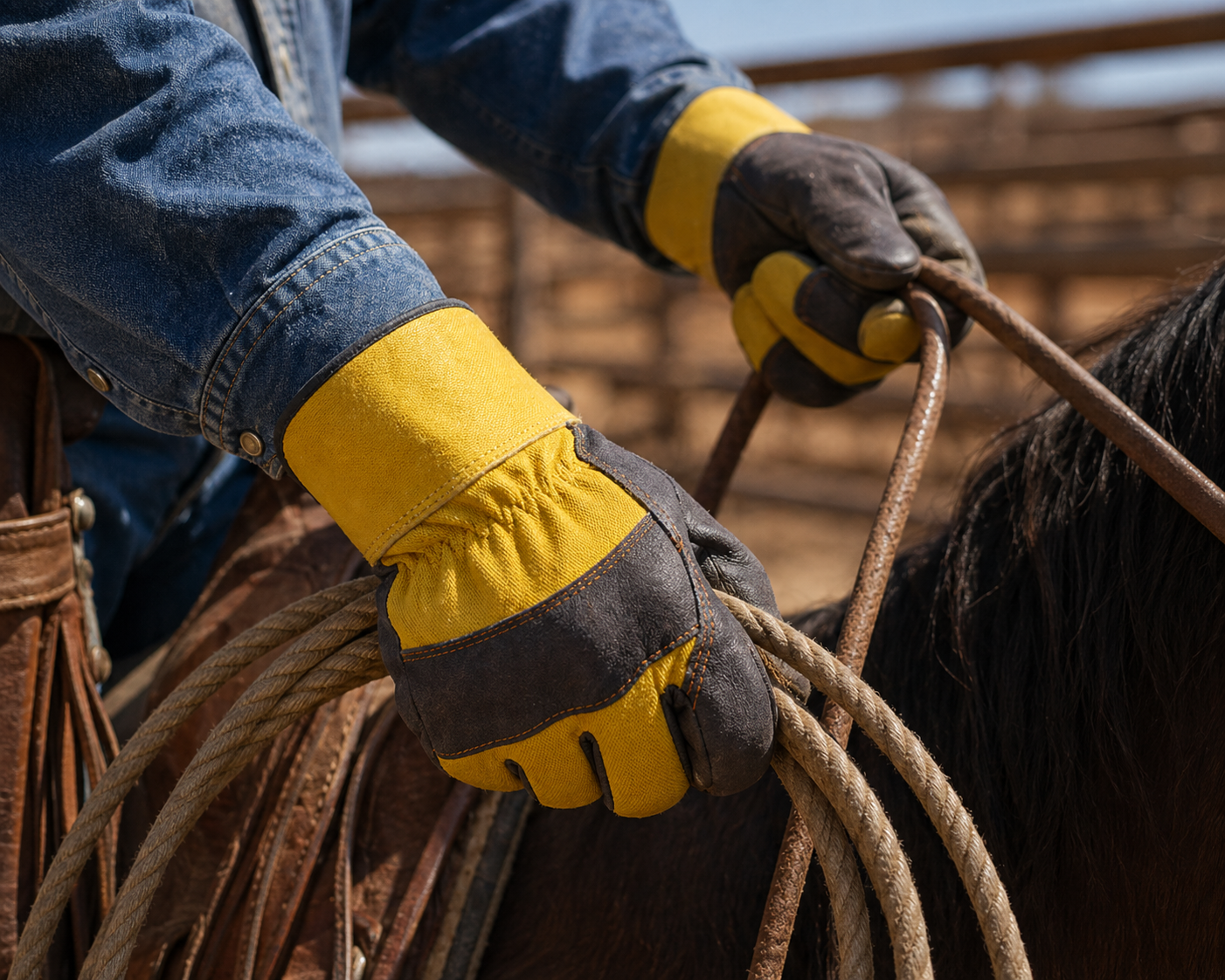 Red Steer 53150 Heatsaver Thermal Waterproof Gloves – Suede Cowhide, Safety Cuff (M–XL)