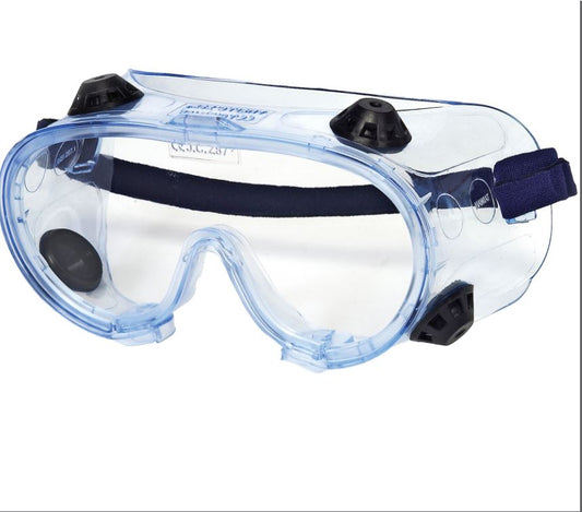 9010  Chemical Splash Goggles with Anti-Fog Lens - Clear Lens