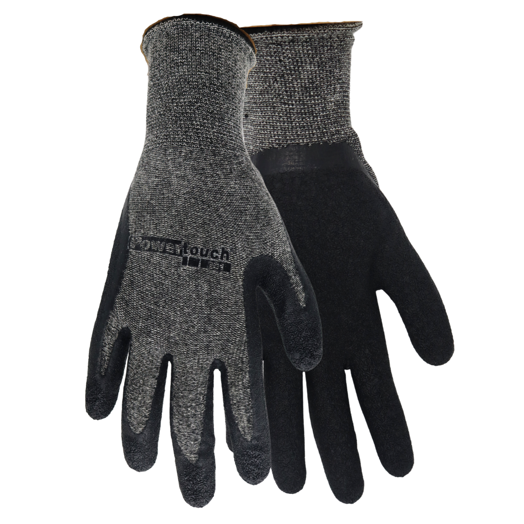 Red Steer A201 Palm Coated 13 Gauge Work Gloves, Polyspandex Seamless