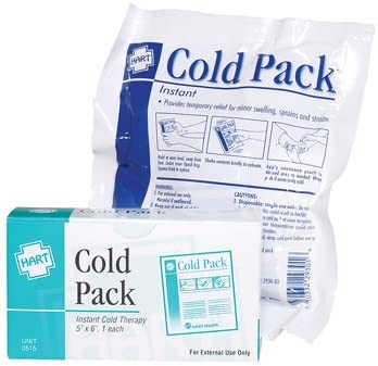 Cold Pack, Instant Cold Therapy, 5" x 6", Sold By Each