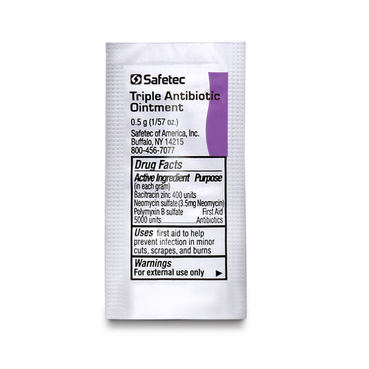 Triple Antibiotic Ointment Packets, 25 Per Bag