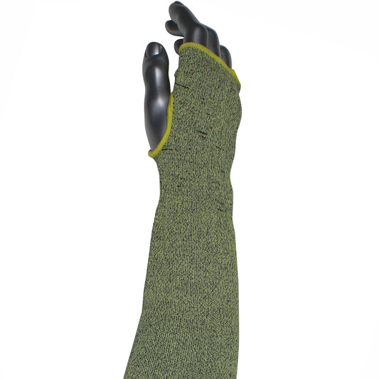Kut Gard® Single-Ply ATA® / Hide-Away™ FR Blended Sleeve with Thumb Hole, 18" and 22"