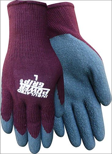 TA301BG Insulated Powergrip Women's Gloves, 10 Gauge Burgundy, Sizes S-L, Sold by Pair