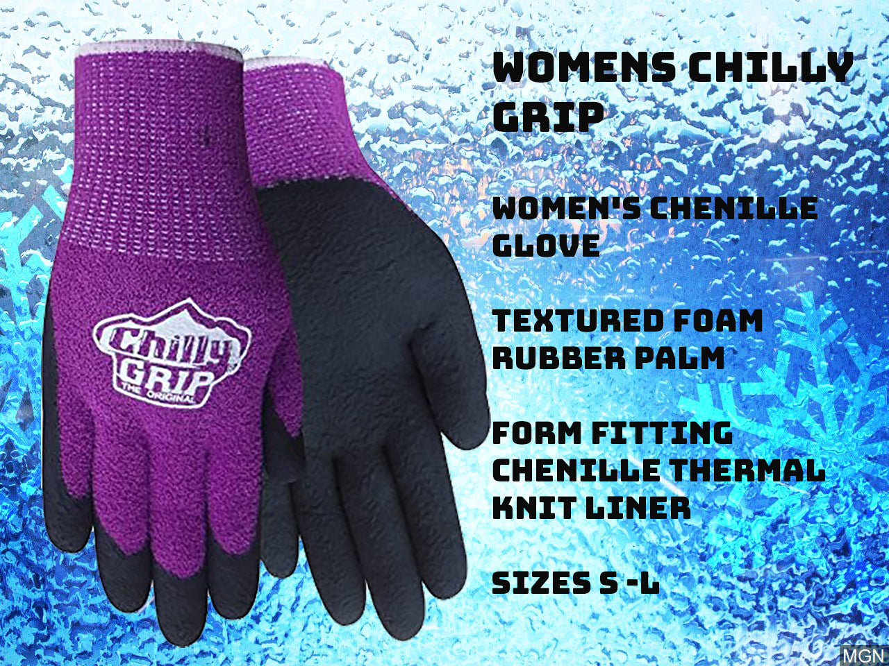 Kinco Women's Warm Grip Thermal Lined Gloves, Gray, L