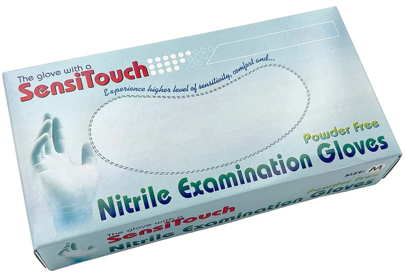 SensiTouch Powder-Free Nitrile Exam Glove- Size Small
