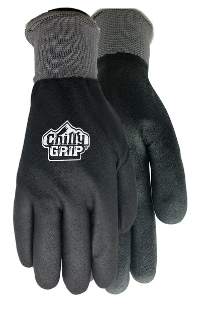 TA321 Chilly Grip H2O Waterproof Fully Dipped Nylon Shell Insulated Gloves, Sizes S-XXL, Sold by Pair